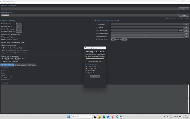 Process Hang Monitor